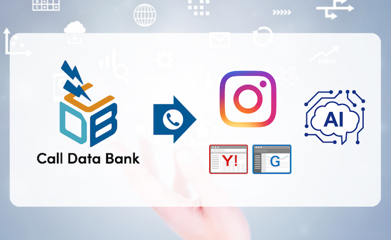 コールトラッキングシステム「Call Data Bank」、Instagram広告でもオフラインコンバージョンのインポート機能が対応可能に